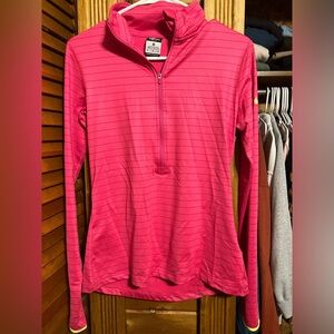 Nike pro - long sleeve - half zip with thumb hole